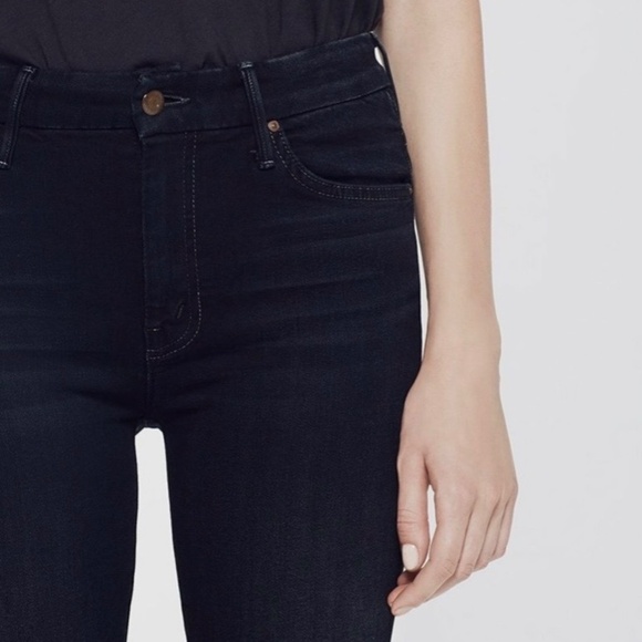 MOTHER High Waisted Looker Skinny Jeans in Coffee Tea or Me Size 27 - Picture 8 of 9
